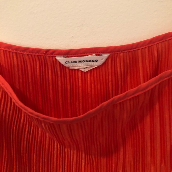 Red Club Monaco Top - Picture 3 of 6